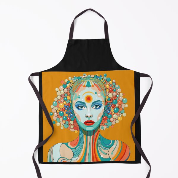 Item preview, Pop Art Graphic Woman Portrait Colorful Festival designed and sold by G-M-Designs.