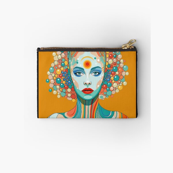 Item preview, Pop Art Graphic Woman Portrait Colorful Festival designed and sold by G-M-Designs.