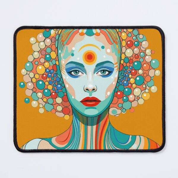 Item preview, Pop Art Graphic Woman Portrait Colorful Festival designed and sold by G-M-Designs.