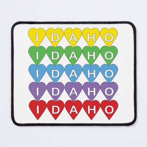 Item preview, Colorful Idaho Heart Pattern designed and sold by ValeriesGallery.