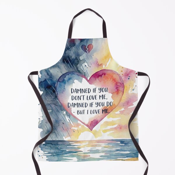 Item preview, Watercolor Heart - Empowered Choice - I Love Me designed and sold by TB-73.