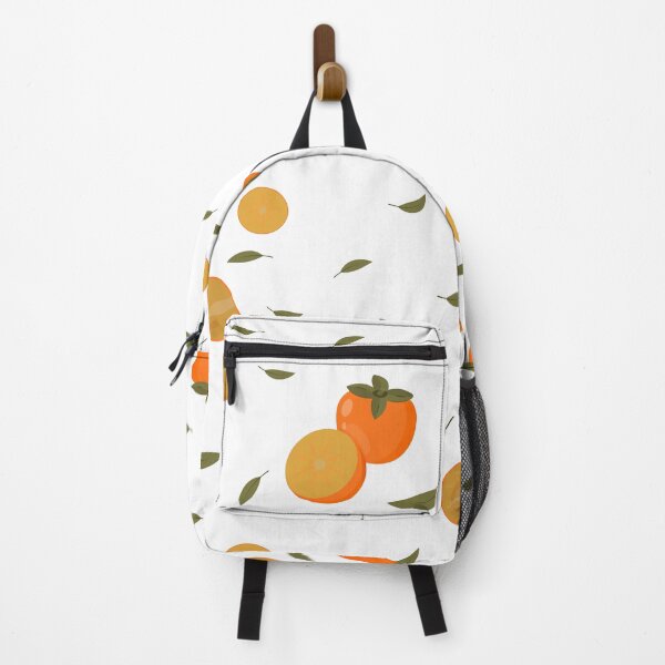 Item preview, Persimmon Seamless Pattern Flat Design .Packaging design for juice, tea, yogurt, or healthy snack brands. designed and sold by Natalia4321.