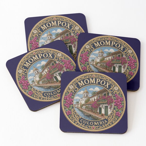 Item preview, Mompox, Colombia – Colonial balconies, canal banks & domed church designed and sold by Girih.