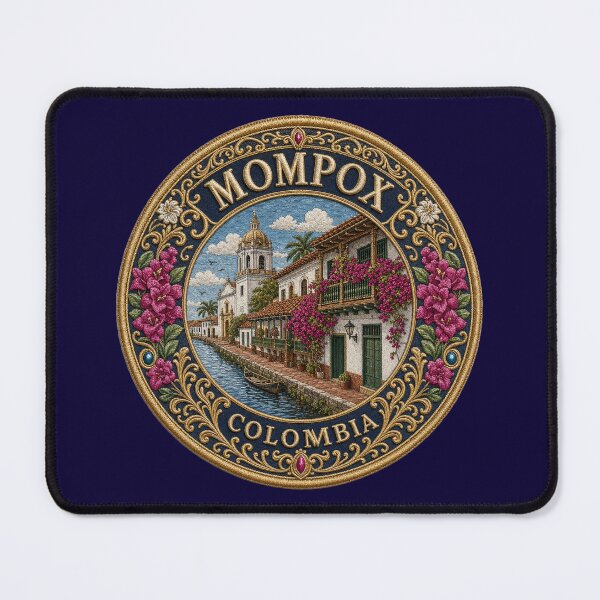 Item preview, Mompox, Colombia – Colonial balconies, canal banks & domed church designed and sold by Girih.