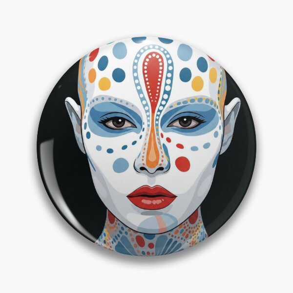 Item preview, Pop Art Graphic Woman Portrait Colorful Festival designed and sold by G-M-Designs.
