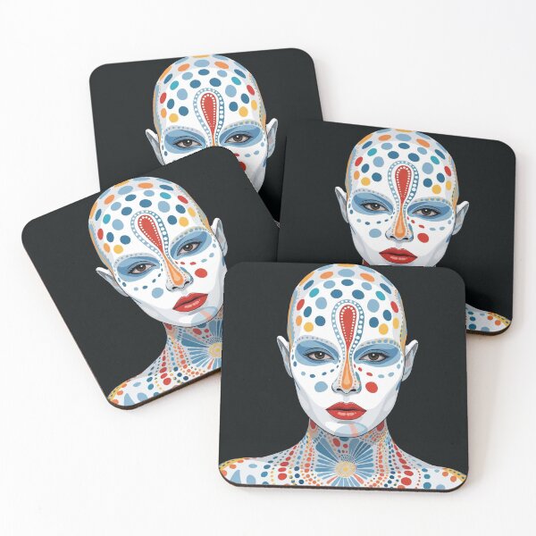 Item preview, Pop Art Graphic Woman Portrait Colorful Festival designed and sold by G-M-Designs.