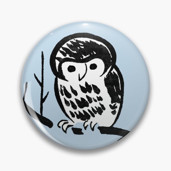 Item preview, Eighteenth Century Japanese Woodblock Print of a Tiny Owl designed and sold by Pixelchicken.
