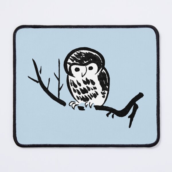 Item preview, Eighteenth Century Japanese Woodblock Print of a Tiny Owl designed and sold by Pixelchicken.