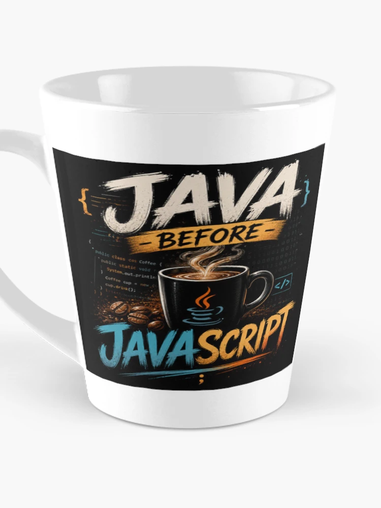 Thumbnail 3 of 4, Coffee Mug, Java before Java script designed and sold by Pecata.