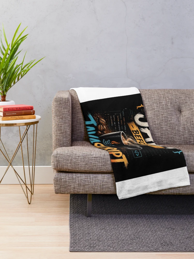 Thumbnail 2 of 6, Throw Blanket, Java before Java script designed and sold by Pecata.