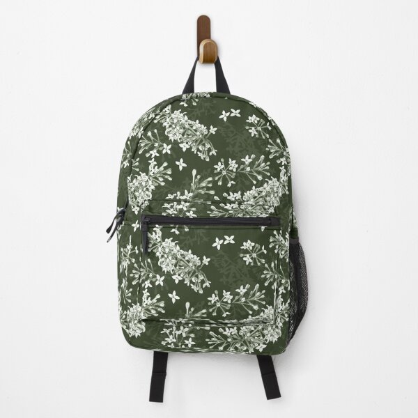 Item preview, Syringa small flower pattern - Green designed and sold by Hide&Quill.