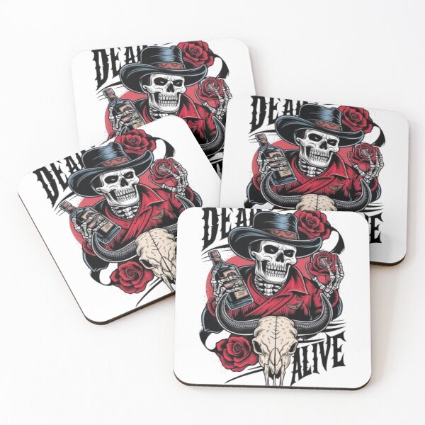Item preview, Dead or Alive Skeleton Rose Design designed and sold by PrintWavePro.