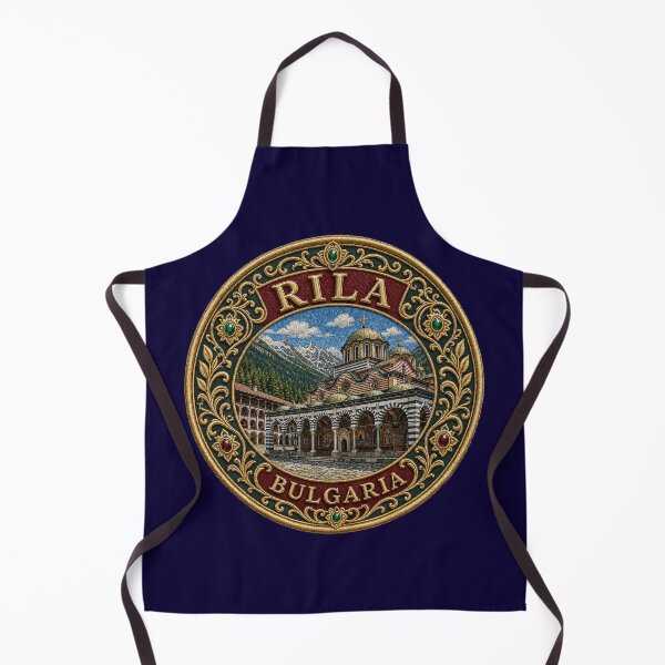 Item preview, Rila, Bulgaria – Monastery arcades, domes & mountain scenery designed and sold by Girih.