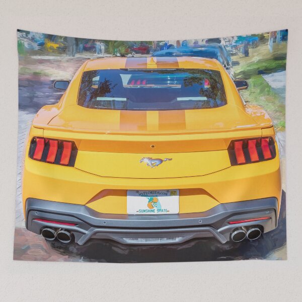 Item preview,  2026 Orange Ford Mustang EcoBoost X103 designed and sold by RichFrancoCars.