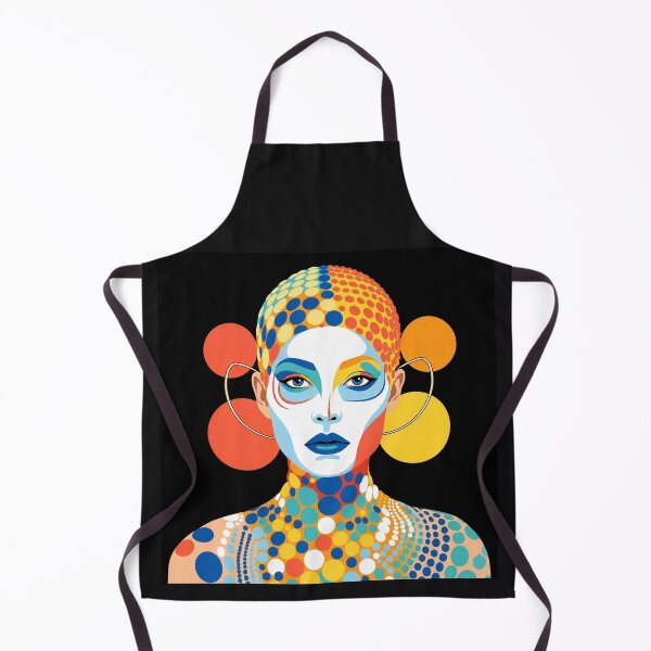 Item preview, Pop Art Graphic Woman Portrait Colorful Festival designed and sold by G-M-Designs.