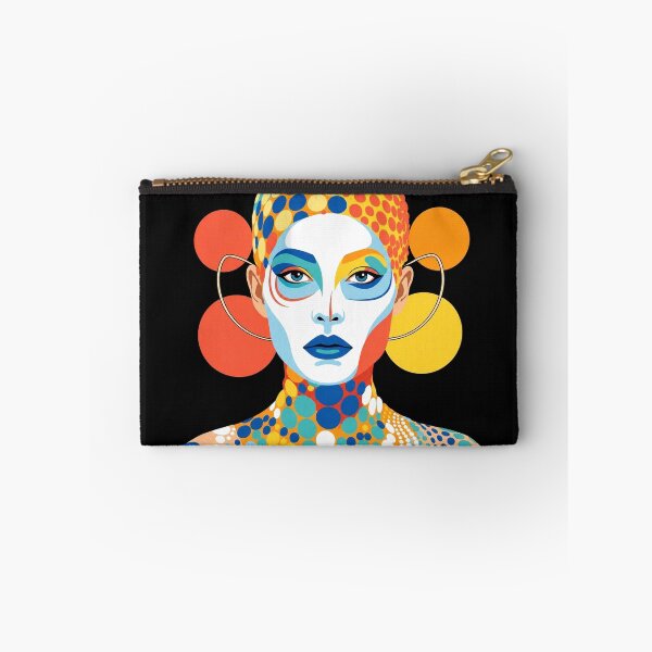 Item preview, Pop Art Graphic Woman Portrait Colorful Festival designed and sold by G-M-Designs.