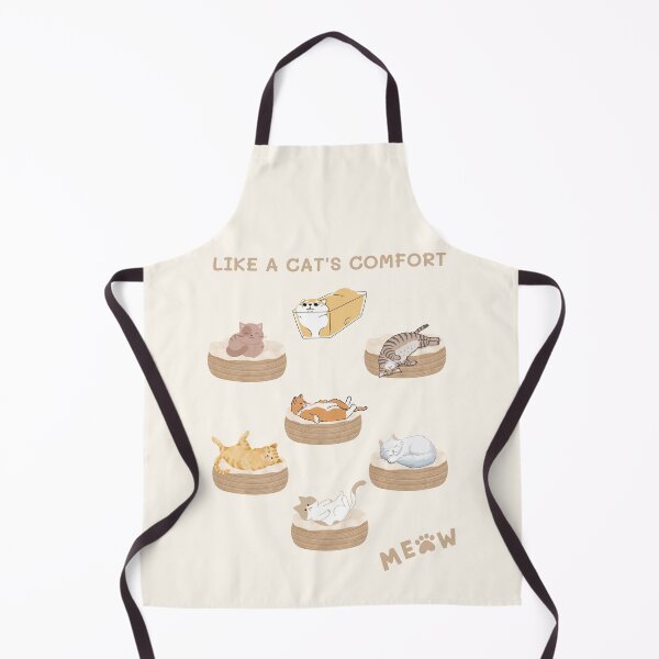 Item preview, Cute "Cat's Comfort" Illustration designed and sold by HBBS DESIGNS.