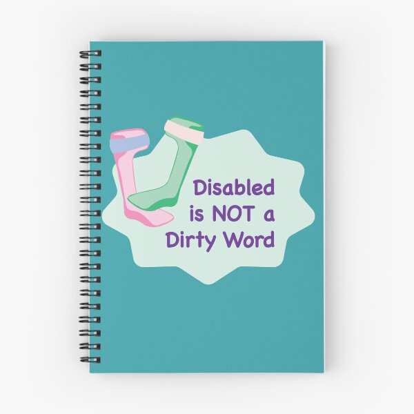 Item preview, Disabled is NOT a Dirty Word (AFO) designed and sold by EvanderASmith.