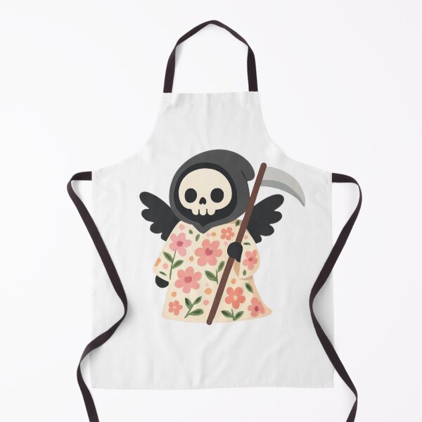 Item preview, Death with flowers designed and sold by uunaa.