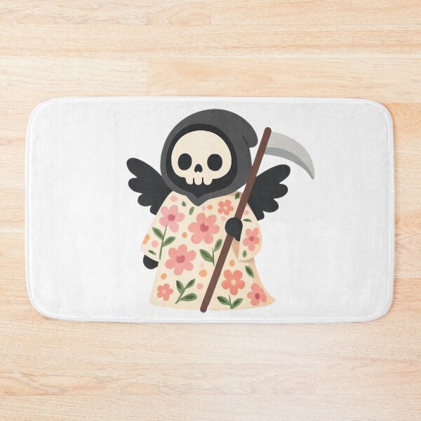 Item preview,  Death with flowers designed and sold by uunaa.