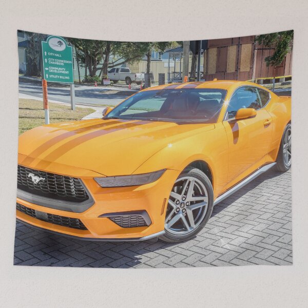 Item preview,   2026 Orange Ford Mustang EcoBoost X104 designed and sold by RichFrancoCars.