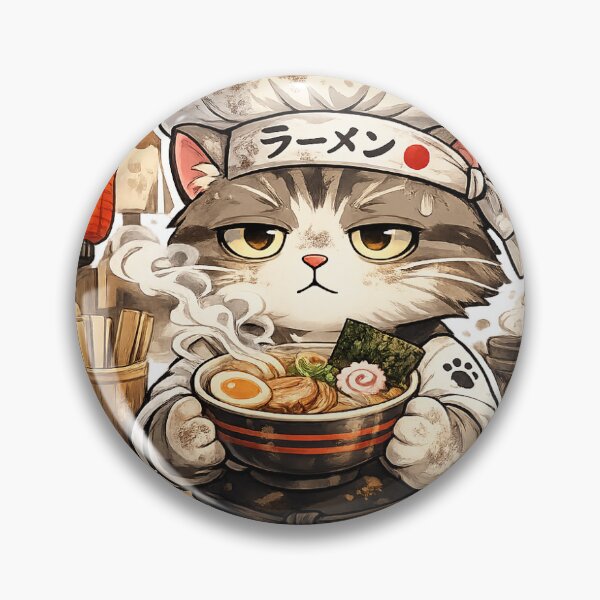 Item preview, ramen cat designed and sold by UlisesMV.