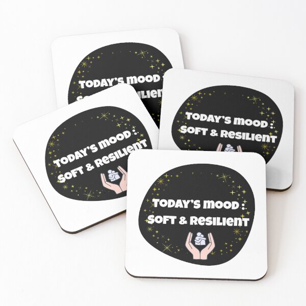 Item preview, Today’s Mood Soft & Resilient Quote | Emotional Strength & Healing Design | Mental Wellness Sticker designed and sold by Pandey14.
