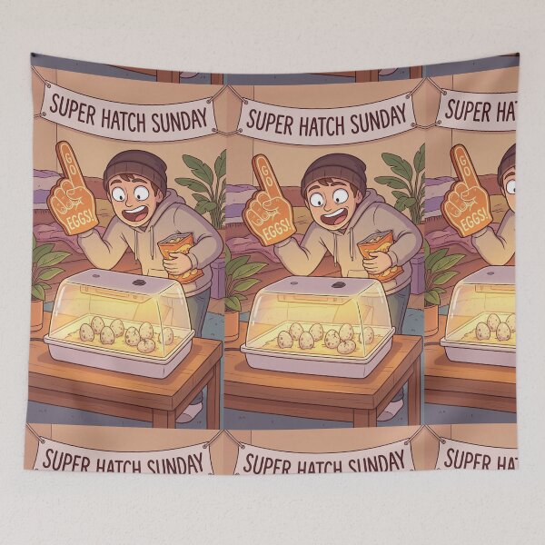 Item preview, Super Hatch Sunday Fever designed and sold by TreatLLC.