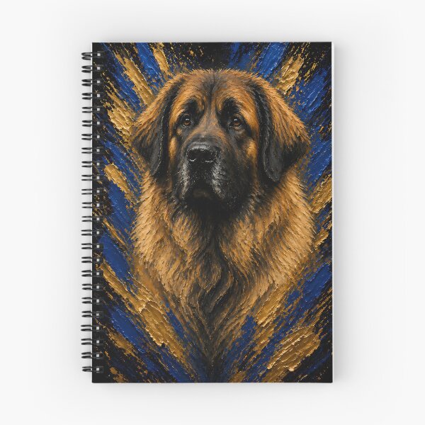 Item preview, Leonberger Color Explosion Dog Art designed and sold by Vista Atelier.