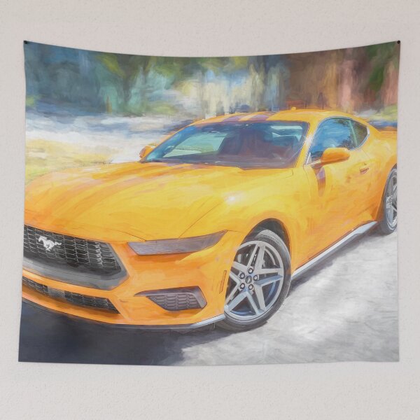 Item preview,  2026 Orange Ford Mustang EcoBoost X105 designed and sold by RichFrancoCars.