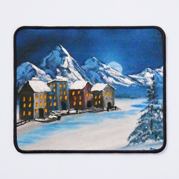 Item preview, A Cold Night designed and sold by VRHCanvasArt.