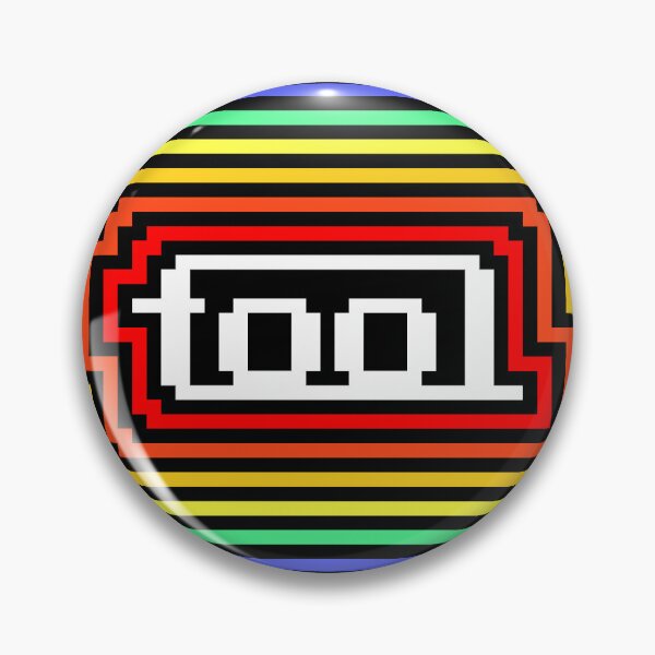 Item preview, Rainbow Band Logo Pixel Art designed and sold by RexGrounds05.