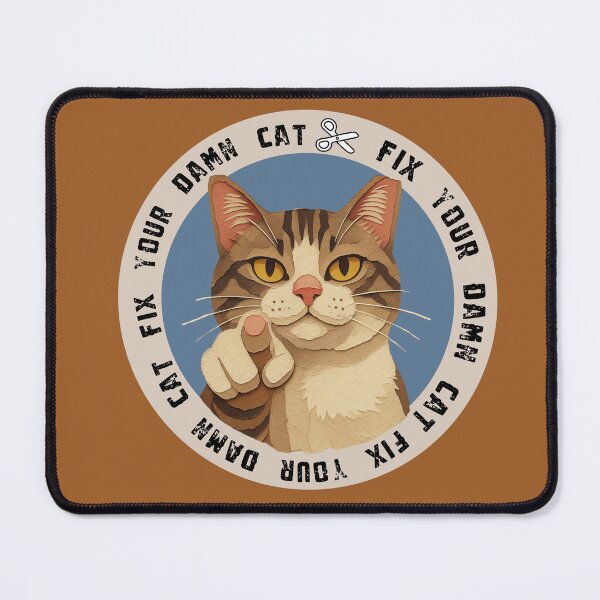 Item preview, Fix your DAMN CAT designed and sold by TNR helps cats.