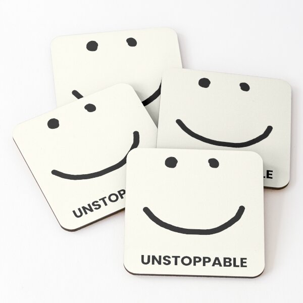 Item preview, Unstoppable Smile Minimalist Design Positive Energy Streetwear Vibes designed and sold by emanni.