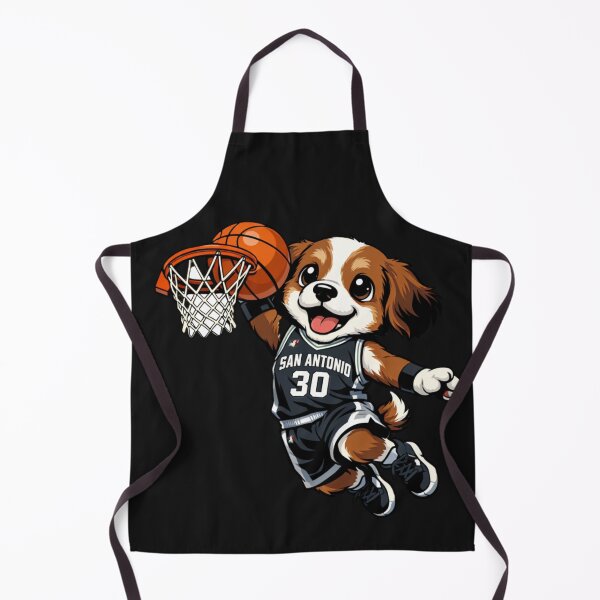 Item preview, Cute Dog Basketball Dunker San Antonio Style designed and sold by Tsugraf Designs.