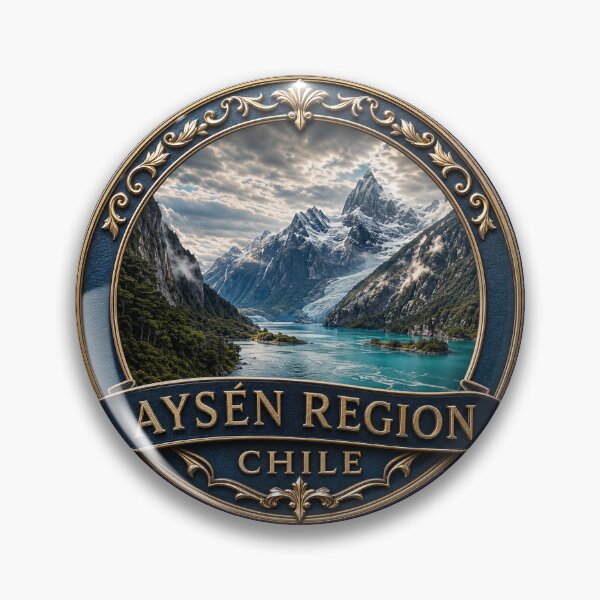 Item preview, Aysén, Chile – fjords, glacial water & Andean massifs designed and sold by Girih.