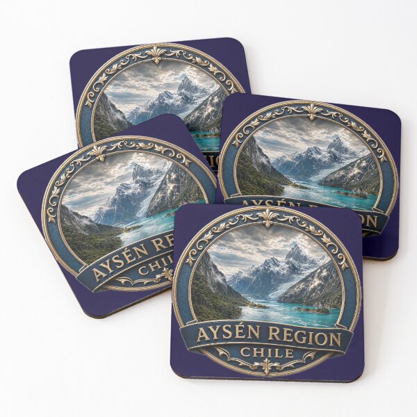 Item preview, Aysén, Chile – fjords, glacial water & Andean massifs designed and sold by Girih.