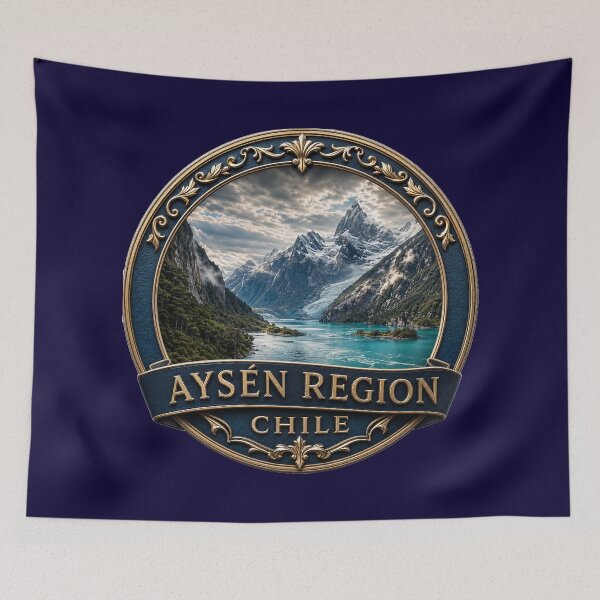 Item preview, Aysén, Chile – fjords, glacial water & Andean massifs designed and sold by Girih.