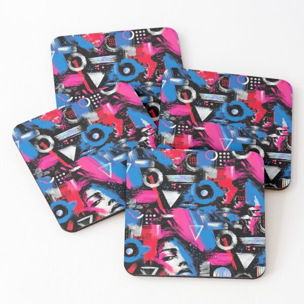 Item preview, Geometric Patterns Abstract Face designed and sold by ColdStarfish.