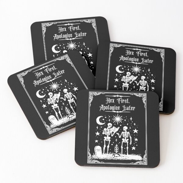 Item preview, Hexes & Skeletons-Black designed and sold by Moonlit-Muse.