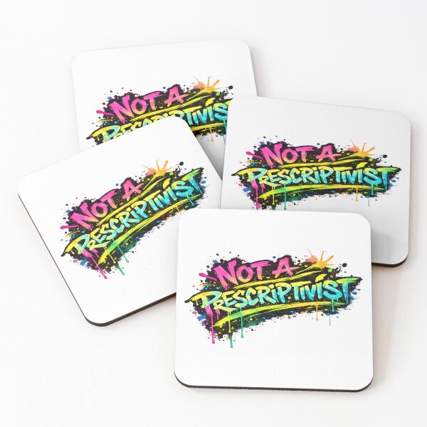 Item preview, I'm Not a Prescriptivist - No Prescriptivism Graffiti designed and sold by Nerd Romance Café.