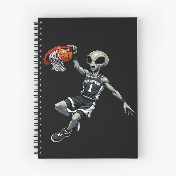 Item preview, Alien Basketball Player San Antonio Dunk designed and sold by Tsugraf Designs.
