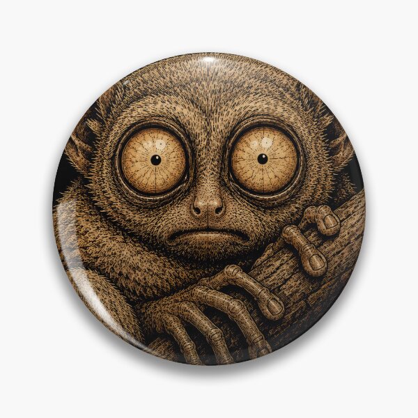 Item preview, No Sleep Only Panic Tarsier Funny Anxiety Animal  designed and sold by TheAsura.