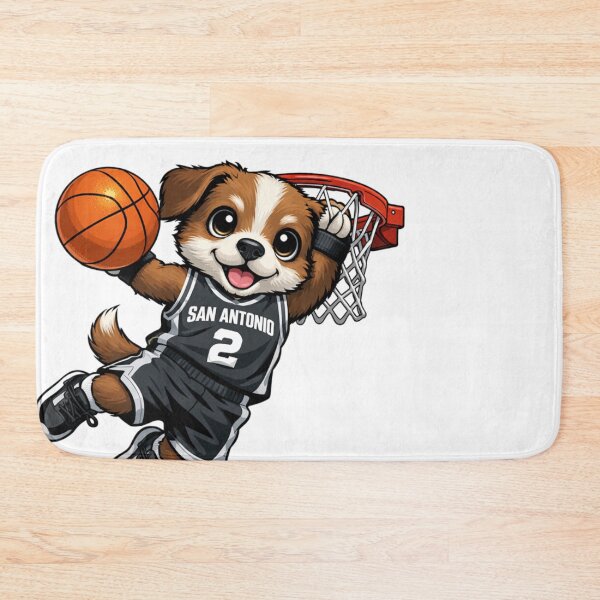 Item preview, Charming Pup Jumping Hoop Game Athletic Design designed and sold by Tsugraf Designs.