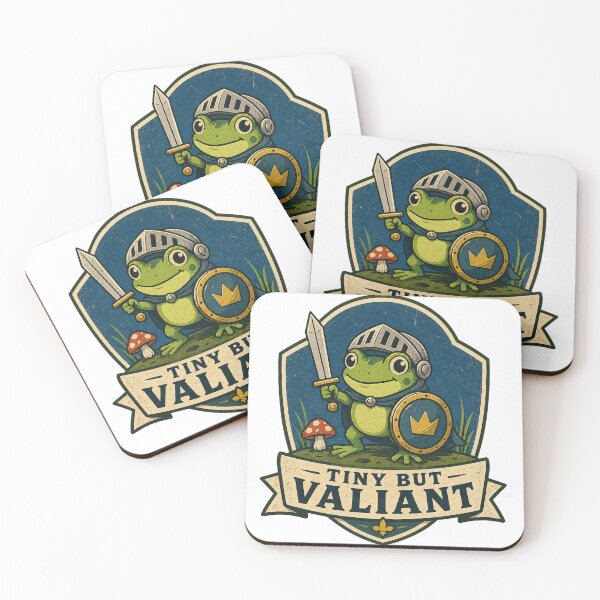Item preview, Tiny but Valiant Frog Knight designed and sold by Kurogami13.