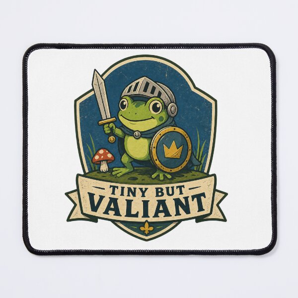 Item preview, Tiny but Valiant Frog Knight designed and sold by Kurogami13.