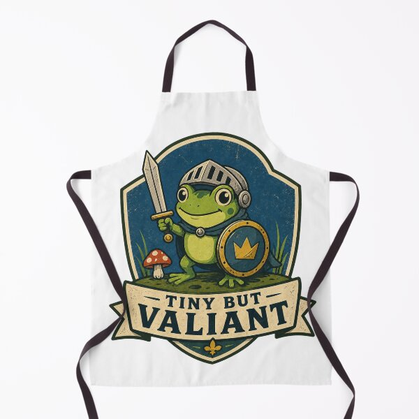 Item preview, Tiny but Valiant Frog Knight designed and sold by Kurogami13.