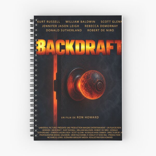 Item preview, Backdraft alternative poster vintage cinema poster #2 designed and sold by Frame & Frequency.
