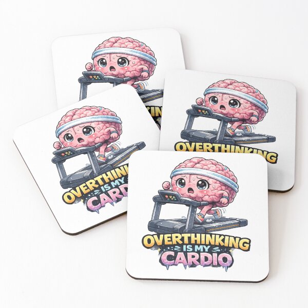 Item preview, Overthinking Is My Cardio designed and sold by redsharkuk.