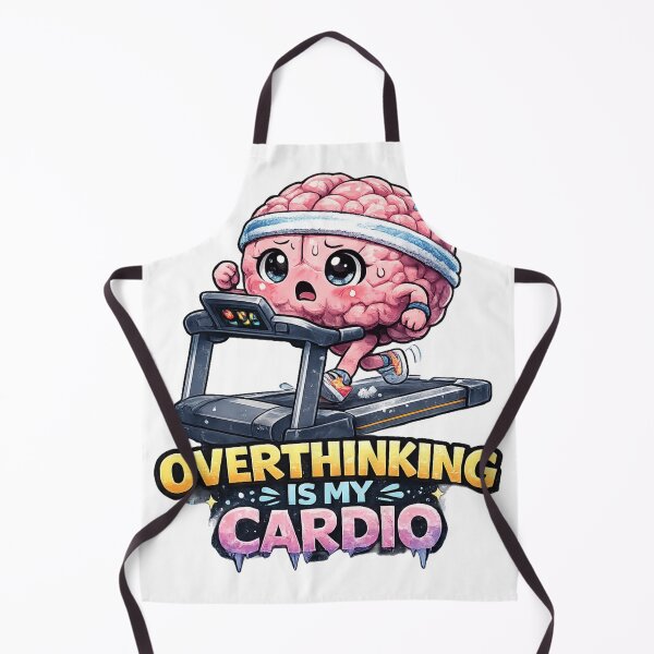 Item preview, Overthinking Is My Cardio designed and sold by redsharkuk.